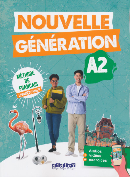 Nouvelle Génération A2 - Livre + Cahier + didierfle.app