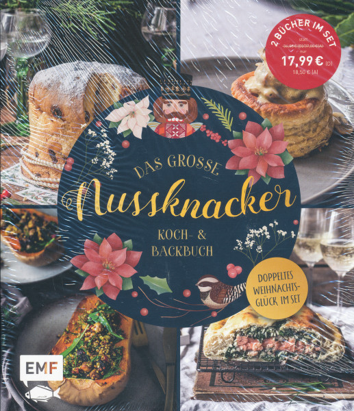 Das Grosse Nussknacker Koch- & Backbuch - Doppeltes Weihnachtsglück im Set