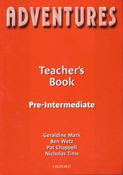 Adventures Pre-Intermediate Teacher's Book