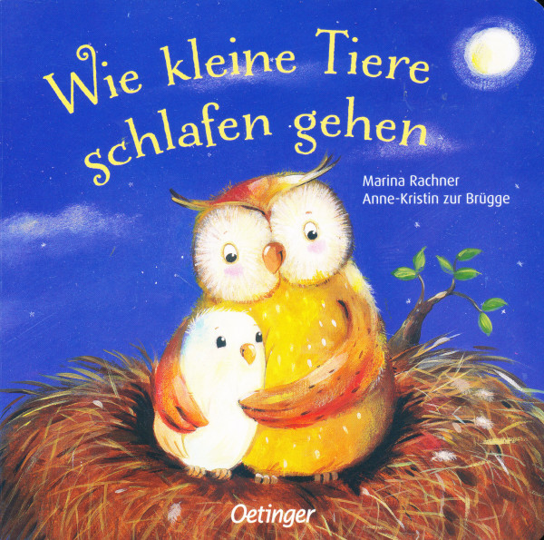 Wie kleine Tiere schlafen gehen