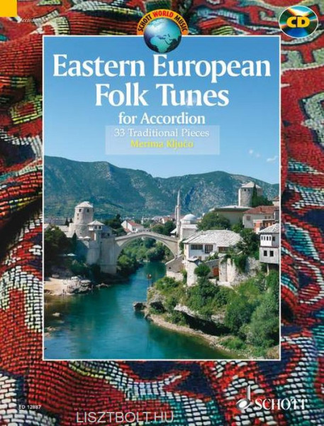 Eastern European Folk Tunes - harmonikára, CD melléklettel