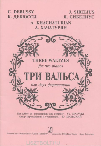 Three Waltzes for Two Pianos (Debussy, Sibelius, Khachaturian)