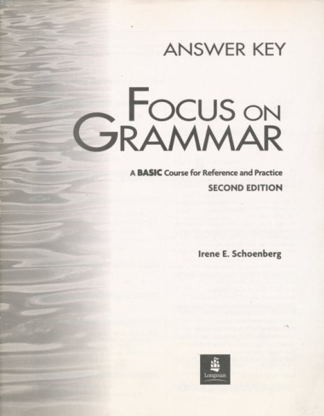 Focus on Grammar Basic Key