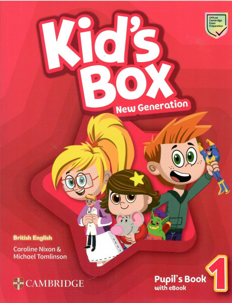 Kid's Box New Generation 1 Class Book with Digital Pack British English