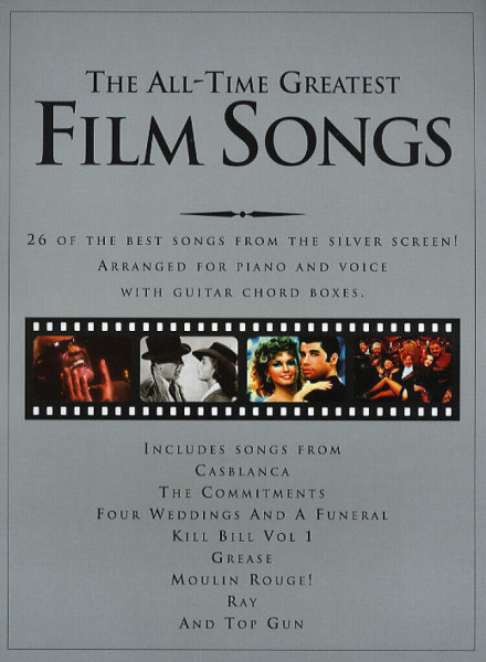 The All-Time Greatest Film Songs -  ének-zongora-gitár