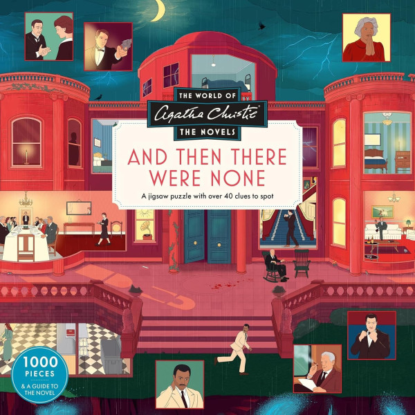 The World of Agatha Christie: And Then There Were None - 1000-piece Jigsaw Puzzle