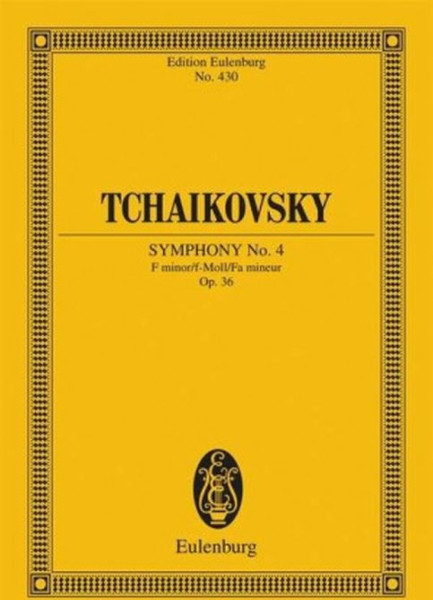 Pyotr Ilyich Tchaikovsky: Symphony No. 4. kispartitúra