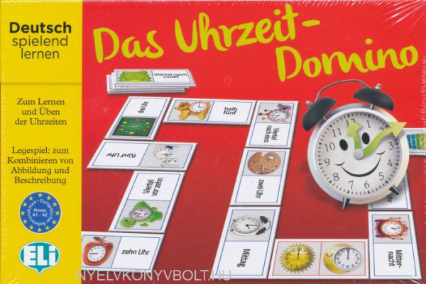 Das Uhrzeit-Domino - Spielend Deutsch lernen (Társasjáték)