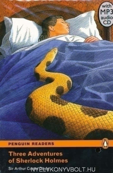 Three Adventures of Sherlock Holmes with MP3 Audio CD - Penguin Readers Level 4