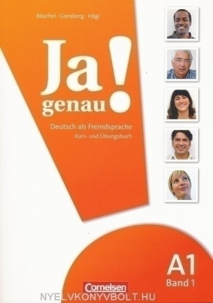 Ja genau! A1 Band 1 Kurs- und Übungsbuch mit Lösungen und Audio-CD