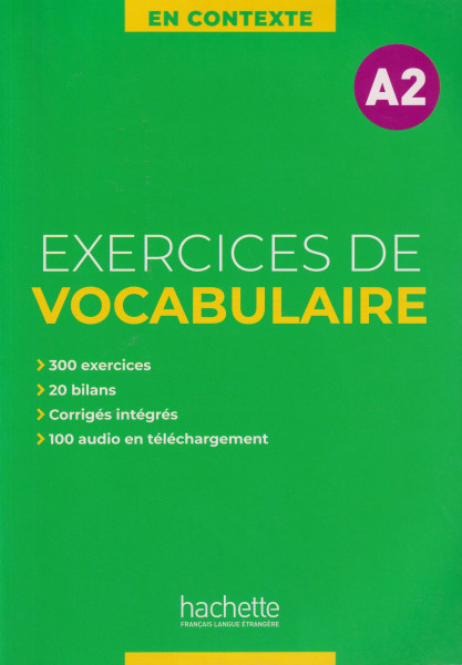 En Contexte - Exercices de vocabulaire A2 + corrigés + audio en téléchargement