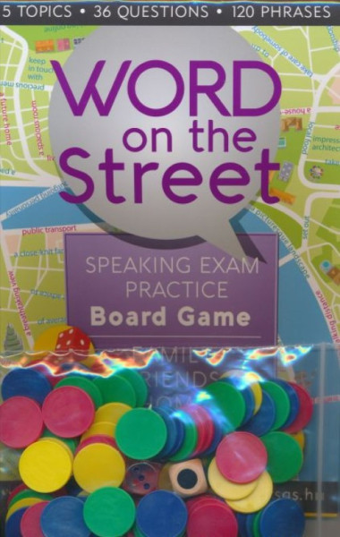 Word On The Street Társasjáték - Level B2 - 5 Topics 36 Questions 120 Phrases