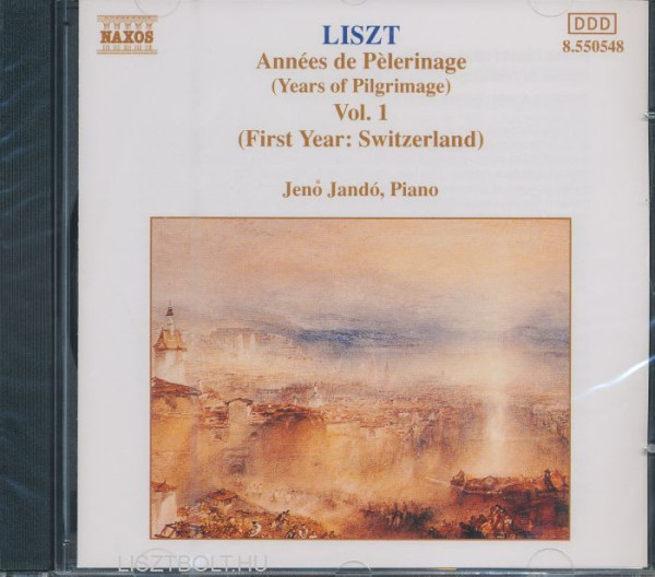 Liszt Ferenc: Années de Pélerinage 1. (Switzerland)