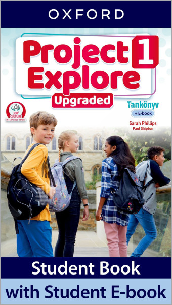 Project Explore Upgraded 1 Tankönyv with eBook