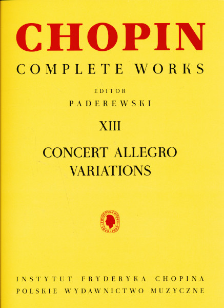 Chopin/Paderewski: Concert allegro, Variations
