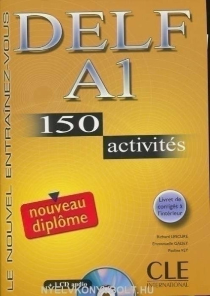 DELF A1 150 activités Livre + Audio CD
