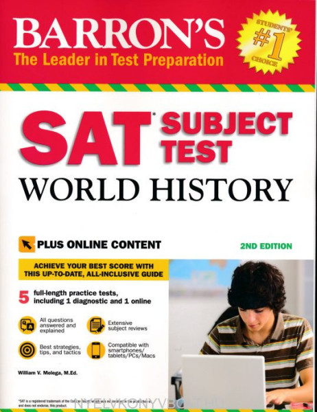 Barron's SAT Subject Test World History with Online Tests
