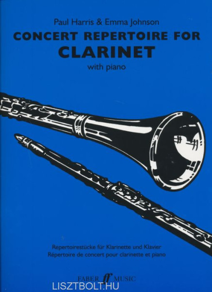 Concert Repertoire for Clarinet and Piano