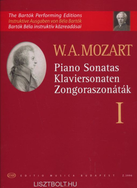 Wolfgang Amadeus Mozart: Zongoraszonáták 1.