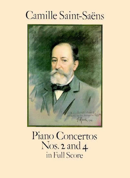 Camille Saint-Saens: Piano Concertos 2,4 - partitúra