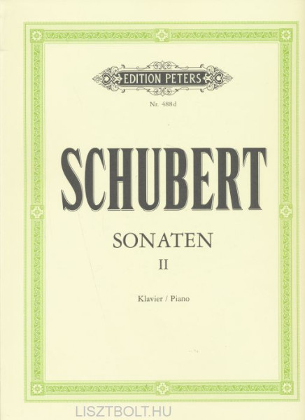Franz Schubert: Sonatas 2.