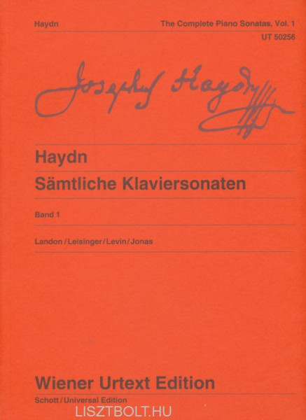 Joseph Haydn: Sämtliche Klaviersonaten 1. (új sorozat)