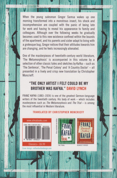 Franz Kafka: The Metamorphosis and Other Stories