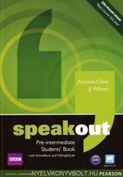 Speakout Pre-Intermediate Student's Book with ActiveBook and MyEnglishLab