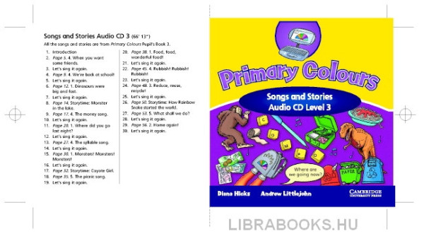 Primary Colours 3 Songs and Stories Audio CD