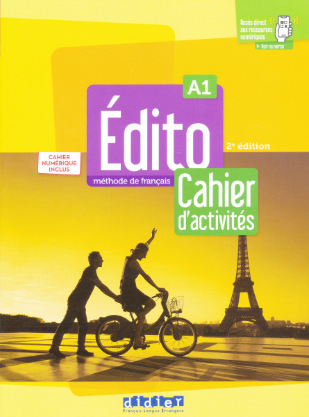 Edito A1 - édition 2022-2024 - Cahier + cahier numérique + didierfle.app