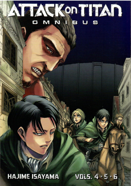 Attack on Titan Omnibus Edition Book 2 (Manga Vol. 4-6)