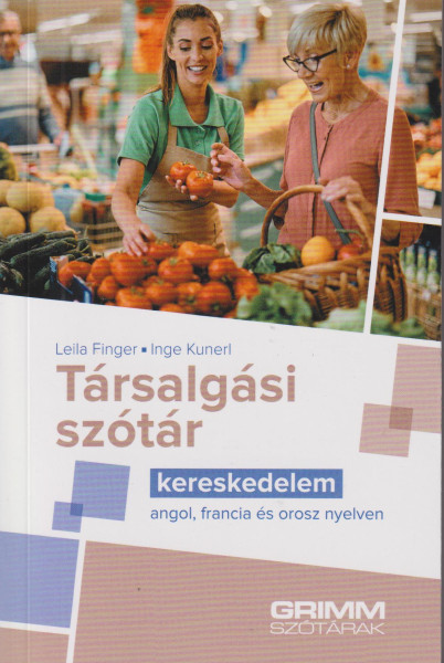 Társalgási szótár – kereskedelem – angol, francia és orosz nyelven (MX-2030)