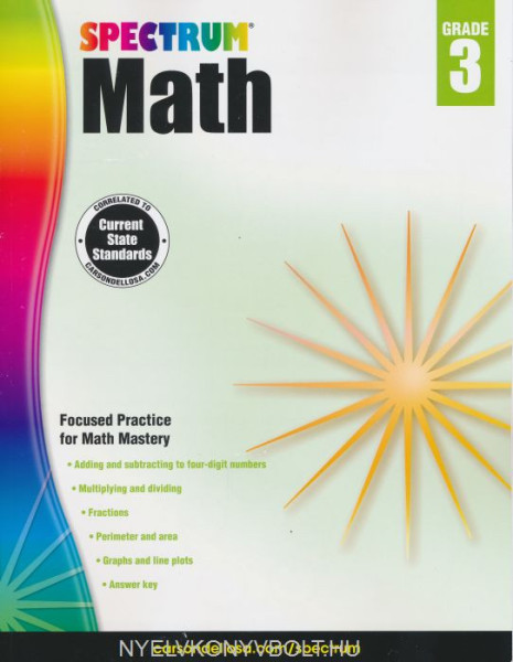 Spectrum Math Grade 3
