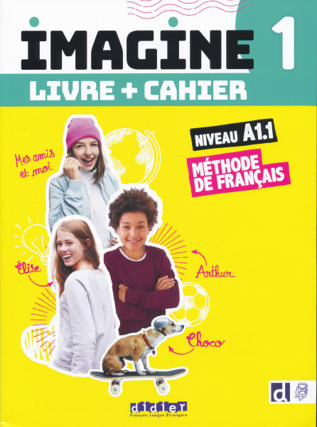 Imagine 1 - Niv A1.1 - Livre + cahier + didierfle.app