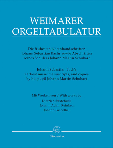 Weimarer Orgeltabulatur - Reinken, Buxtehude, Pachelbel művek orgonára