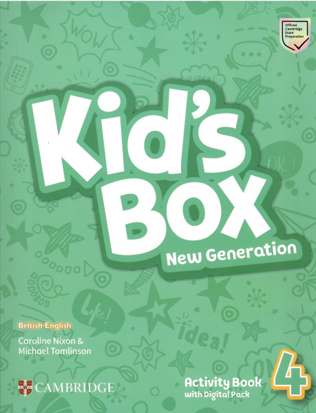 Kid's Box New Generation Level 4 Activity Book with Digital Pack British English