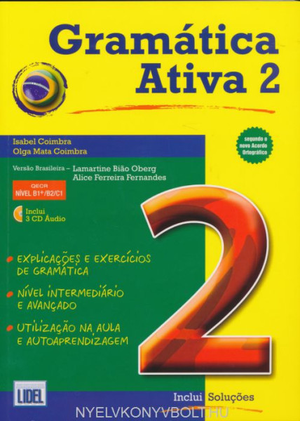 Gramática Ativa 2 inclui 3 CD Áudio - Portugues do Brasil