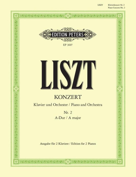 Liszt Ferenc: Concerto for Piano 2. (2 zongorára)