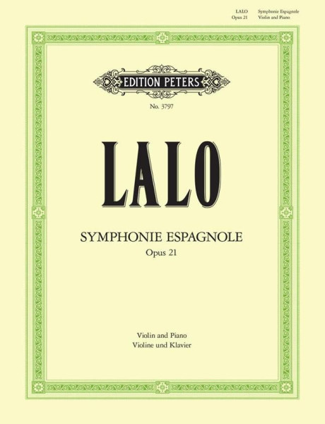 Edouard Lalo: Symphonie Espagnole hegedűre, zongorakísérettel