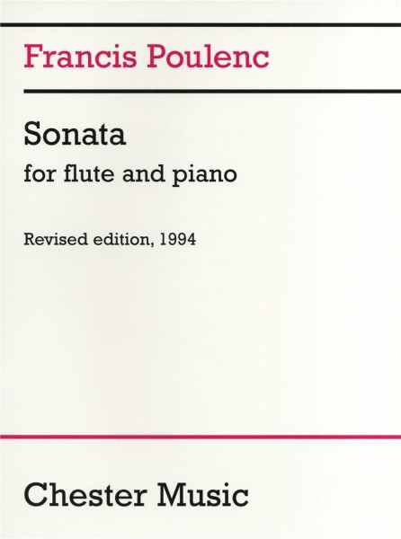 Francis Poulenc: Sonata for flute and piano
