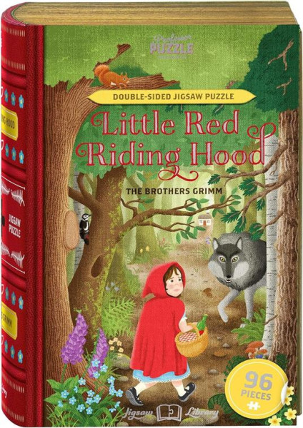Little Red Riding Hood 96 Piece Double-Sided Puzzle
