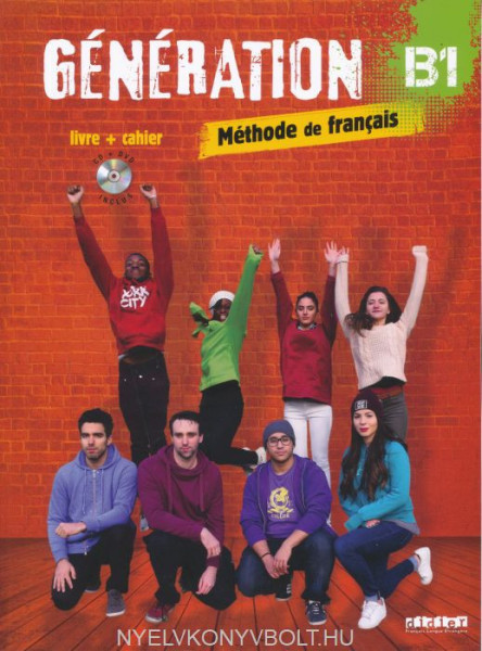 Génération 3 niv.B1 – Livre + Cahier + CD mp3 + DVD