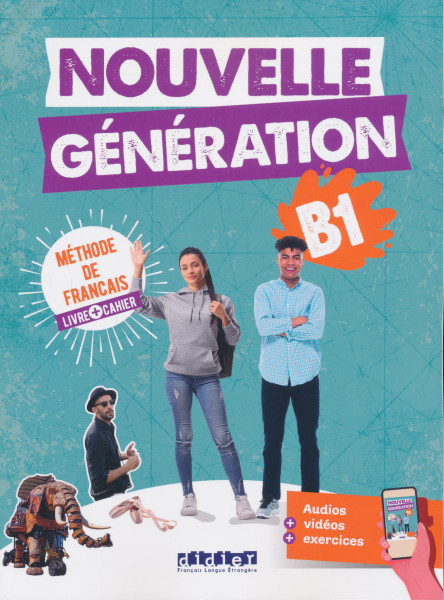 Nouvelle Génération B1 - Livre + Cahier + didierfle.app