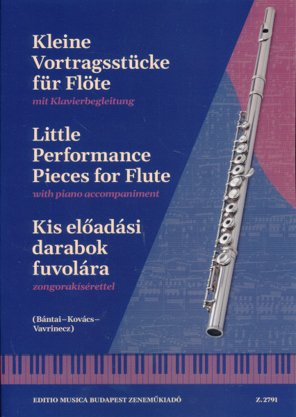Kis előadási darabok fuvolára, zongorakísérettel