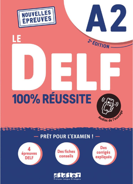 Le DELF 100% réussite A2 - 2. édition - Livre + didierfle.ap