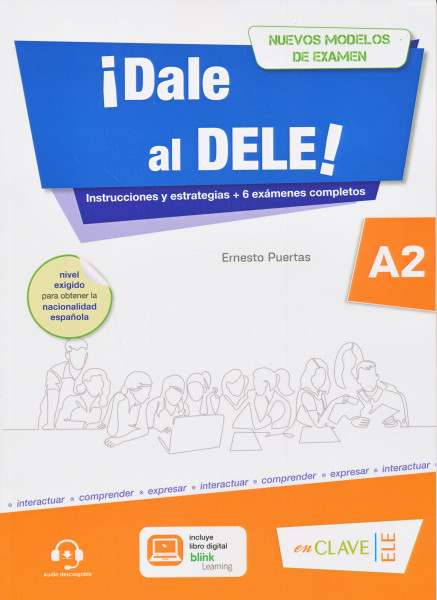 Dale al DELE! A2  + Audio descargable ( nuevos modelos de examen)