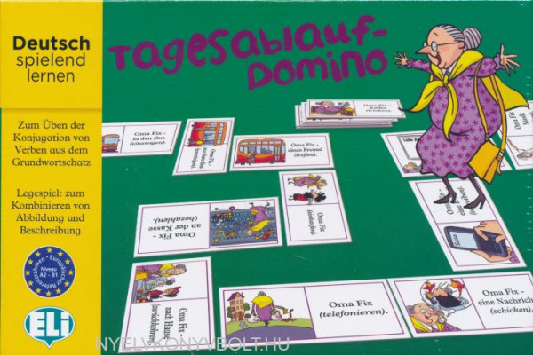 Das Tagesablauf-Domino (Társasjáték)