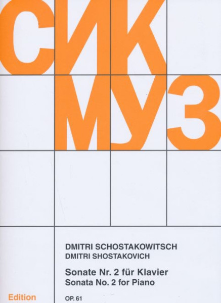Dmitri Shostakovich: Sonata 2. - zongorára