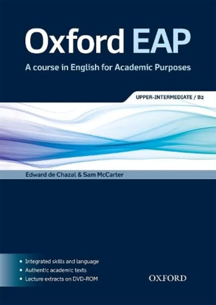 OXFORD EAP - A course in English for Academic Purposes Upper-Intermediate B2 Student's Book with DVD-Rom