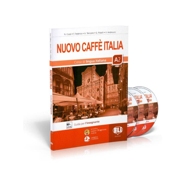 Nuovo Caffe Italia: Guida per l'insegnante + CD (3) A2